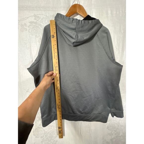 Marvel Hoodie XL Gray Punisher Waffle Sweatshirt - Picture 10 of 10